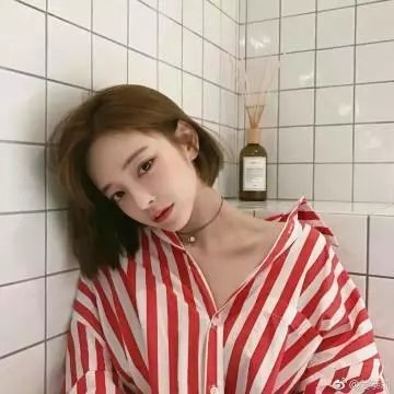然后，她找到了我